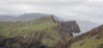 Berge und Felsenküste